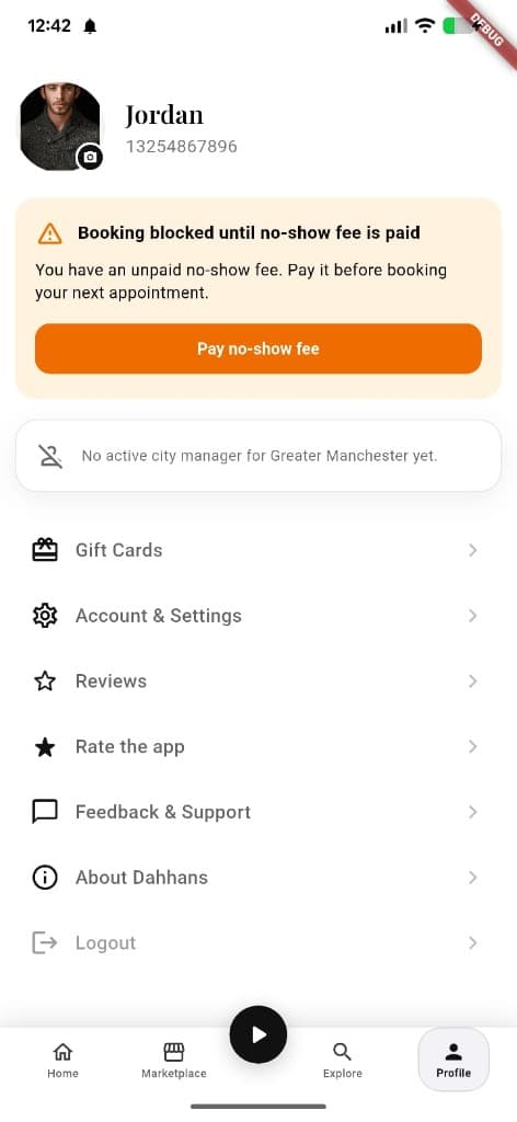 Customer profile