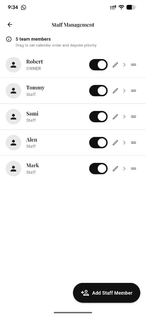 Team management