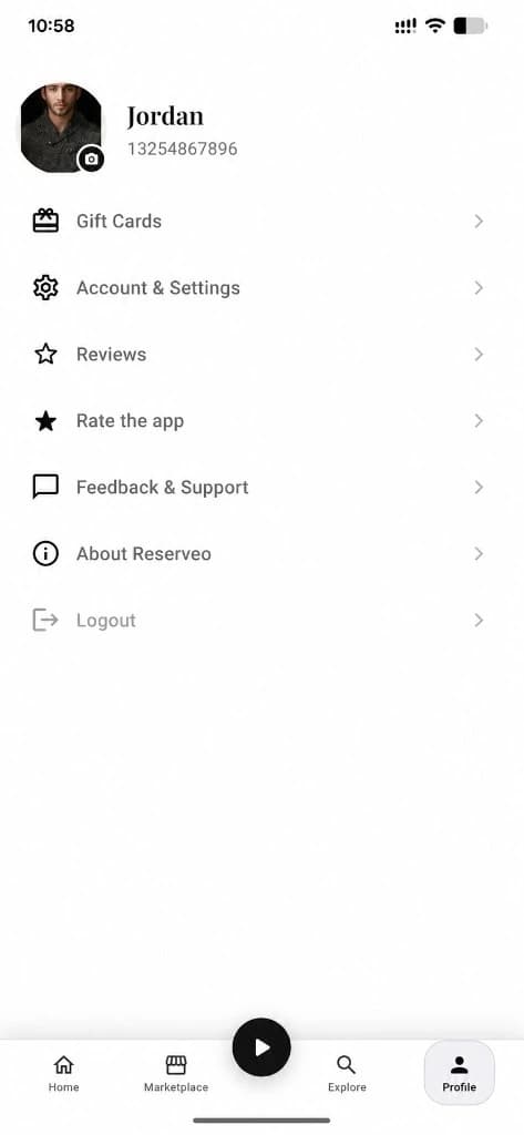 Customer profile