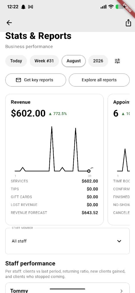 Stats & Reports